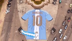Homenaje a Messi en Rosario 
