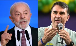Lula Da Silva y Flavio Bolsonaro