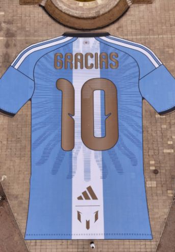 Homenaje a Messi en Rosario 