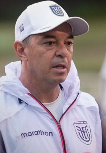 Marcelo Gallardo en Ecuador