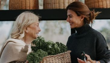Juliana Awada y su mamá, Pomi Baker