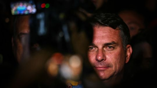Flávio Bolsonaro rides right-wing surge into Brazil's election run-off