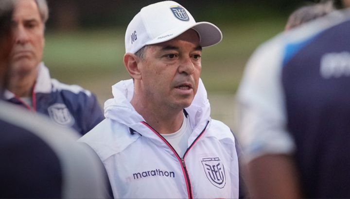 Marcelo Gallardo en Ecuador