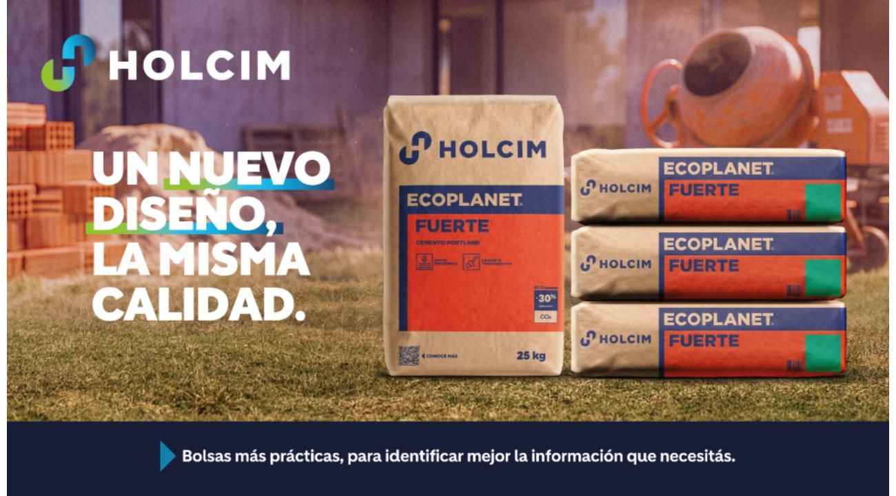 "Holcim diversifica su portafolio en Argentina y renueva la cara de su producto estrella"