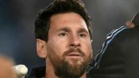 Lionel Messi en su despedida de la Selección Argentina