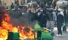 Protestas estudiantiles en Francia