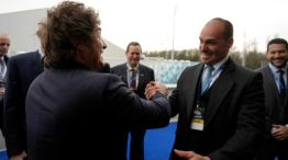 Javier Milei con Eduardo Bolsonaro 05102026