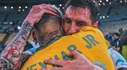 Neymar con Messi