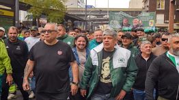 Sindicato de Camioneros marcha Comuna 1 de CABA