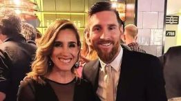 Soledad Pastorutti y Lionel Messi 