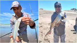 La temporada recién comienza. El clima seguirá siendo un factor decisivo, pero para el pescador de costa hay una buena noticia: cuando el mar da una tregua, el pique aparece.