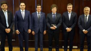 Javier Milei y gobernadores