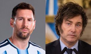 Messi y Milei