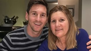 Lionel Messi y Celia Cuccittini