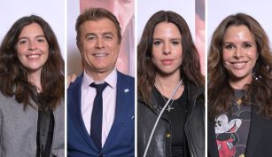Dalma Maradona, Gabriel Corrado, Rosario y Julieta Ortega 