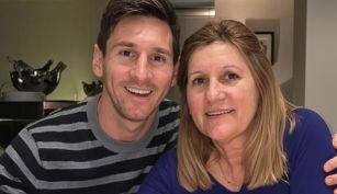 Lionel Messi y Celia Cuccittini