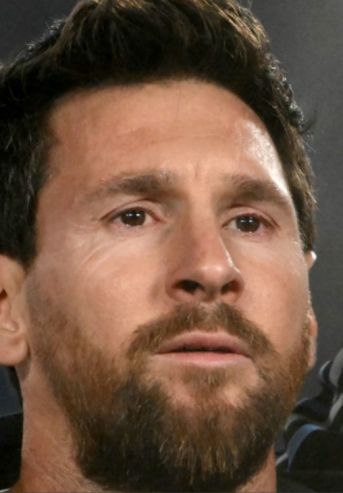 Lionel Messi en su despedida de la Selección Argentina