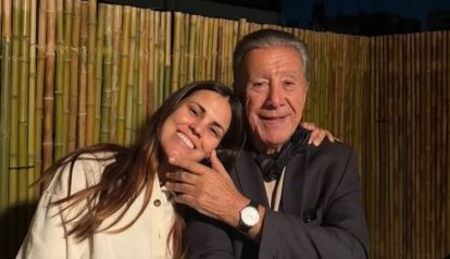 Juan Alberto Mateyko junto a su hija Rosa María