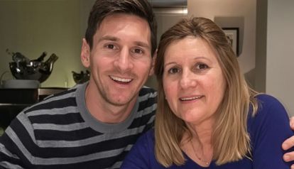 Lionel Messi y Celia Cuccittini