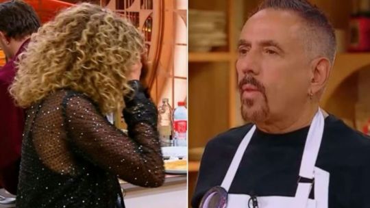 El extraño accidente de Maru Botana en MasterChef
