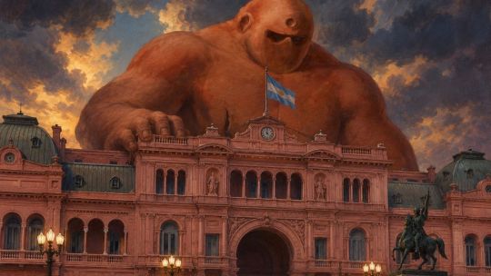 Un Golem en la casa Rosada