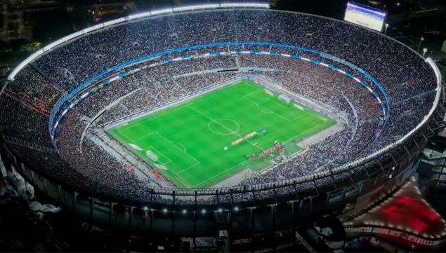 Selección Argentina en el Estadio Monumental