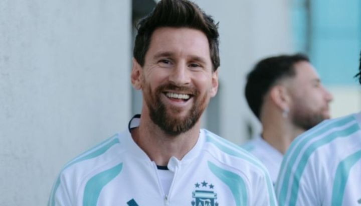 Lionel Messi llegó llorando al Monumental para su despedida de la Selección Argentina