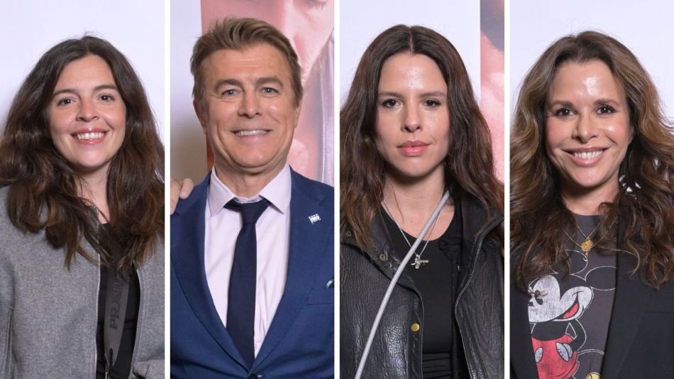 Dalma Maradona, Gabriel Corrado, Rosario y Julieta Ortega 