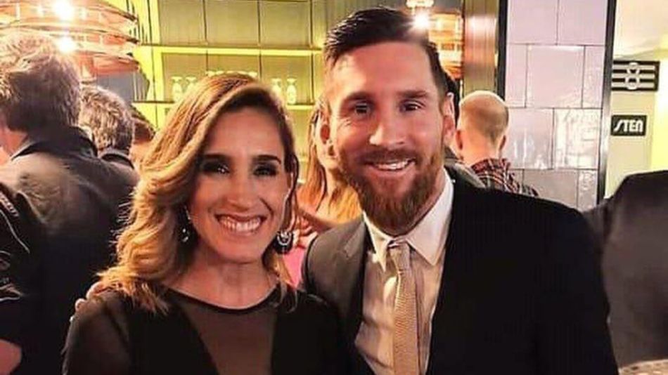Soledad Pastorutti y Lionel Messi 