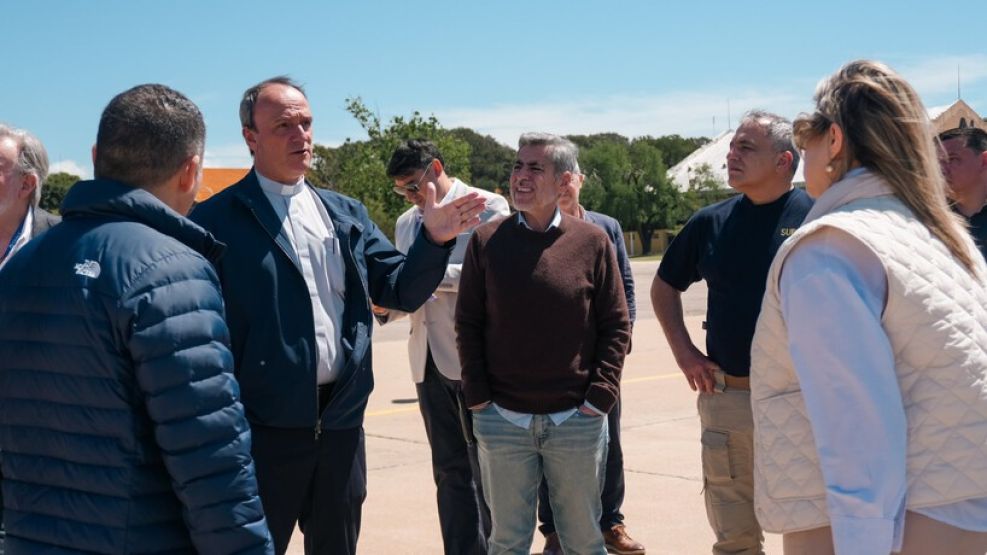 Quinteros y Monteoliva en la coordinación por la visita papal