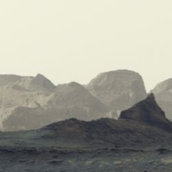El impresionante amanecer marciano fue capturado por la Mastcam de Curiosity.