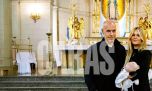 Así fue el bautismo de Justo, el hijo de Horacio Rodríguez Larreta y Milagros Maylin: las fotos del emotivo momento