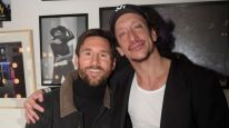 Lionel Messi y Nico Vázquez