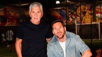Lionel Messi y su papá, Jorge Messi