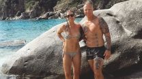 Playas privadas y mitología griega: la romántica escapada de Alejandro Fantino en Italia