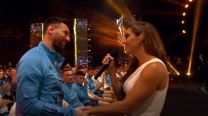 Soledad Pastorutti y Lionel Messi