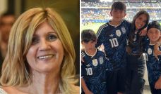 Celia Cuccittini, Antonela Rocuzzo y sus hijos