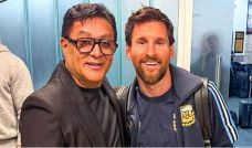 Sergio Torres y Lionel Messi