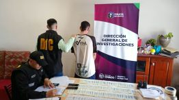 Detenido tras el allanamiento. 