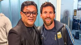 Sergio Torres y Lionel Messi