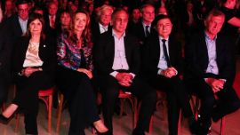 Macri y Bullrich volvieron a encontrarse en los Premios Fortuna 2026, cinco meses después de su último saludo público