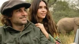Jakob von Plessen y Zaira Nara