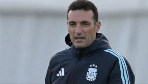 Lionel Scaloni con la Selección Argentina