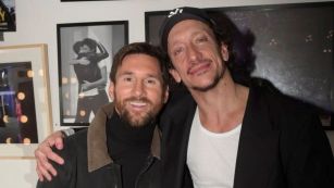 Lionel Messi y Nico Vázquez