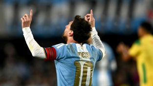 Lionel Messi en su despedida de la Selección Argentina