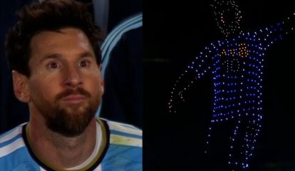 Memes drones de Messi