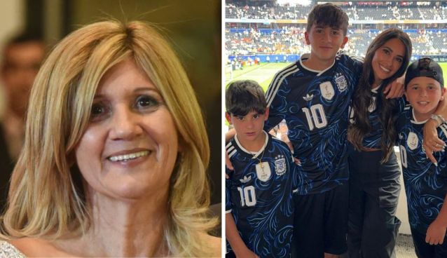 Celia Cuccittini, Antonela Rocuzzo y sus hijos