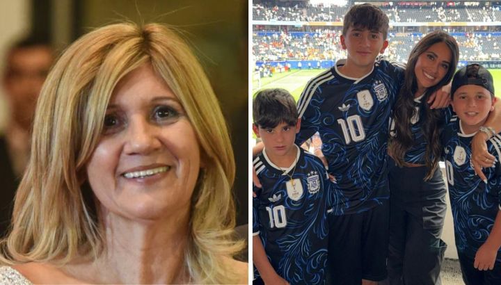 Así vivieron Celia Cuccittini, Antonela y sus tres hijos, la despedida de Lionel Messi: congoja, emoción y mucho orgullo