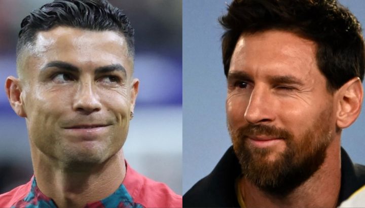Lionel Messi y Cristiano Ronaldo