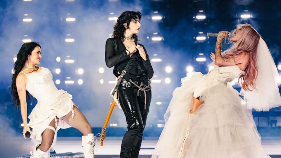 Marilina Bertoldi, Tini Stoessel y Lali Espósito